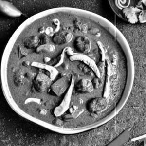 Green Mushroom Curry