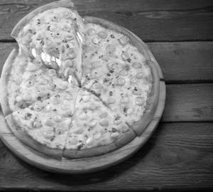 Sweet corn pizza