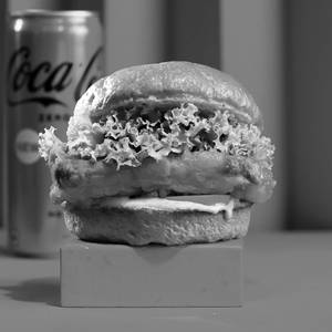 Crispy Paneer Ranch Burger