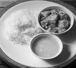Rice + Dal + Paneer Curry