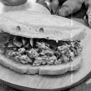Bobmbay kacha sandwich non grilled