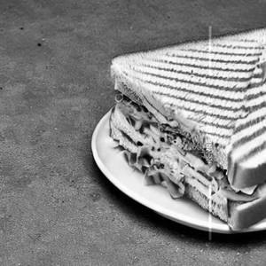 Club creamy sandwich grilled