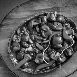 Mushroom Chilli Dry