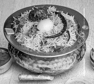 Veg handi biryani
