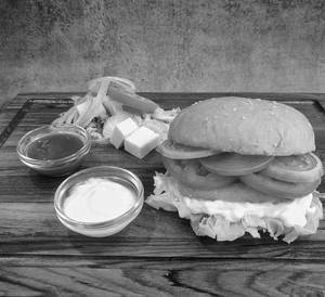 Cheese Burst Peri Peri Burger