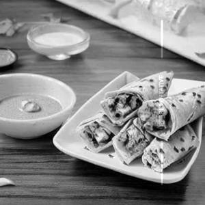 Paneer Malai Tikka Roll