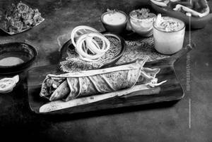 Masala Chaap Roll