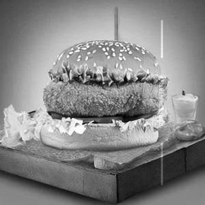 Chicken tikki grilled burger