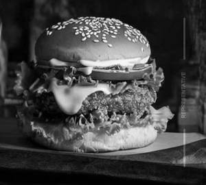 Chilli Garlic Chicken Burger