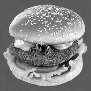 Chilli Garlic Fried Chicken Burger