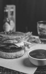 Pure Veg Cheese Slice Burger