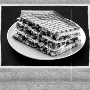 Cheesy Gold Corn Makhani Sandwich