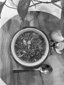 Lemon Coriander Soup (Vegan)