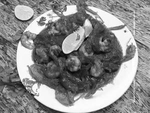 Prawns Pepper Masala