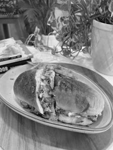 Mushroom & Cheese Sandwich