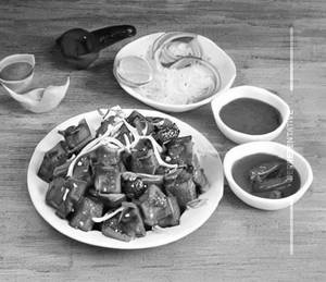 Chilli paneer [dry]