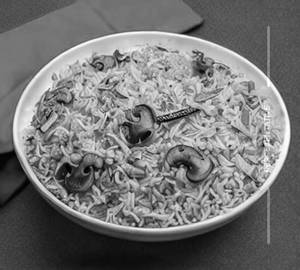 Mushroom schezwan fried rice