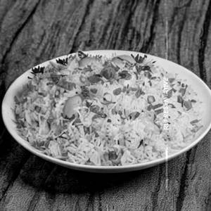 Burnt Garlic Egg Rice