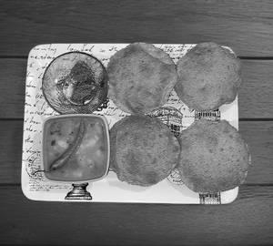 Aloo Sabji with 4 Poori
