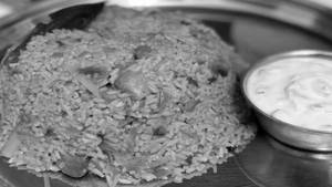 Mushroom Dum Briyani