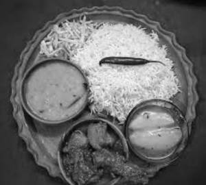 Chicken thali 