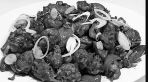 Chilli Mushroom Dry