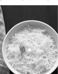 Steamed rice   