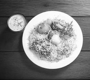 Mutton Egg Biryani