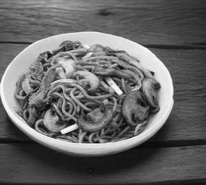 Mushroom Noodles