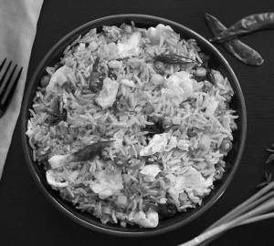 Egg schezwan rice