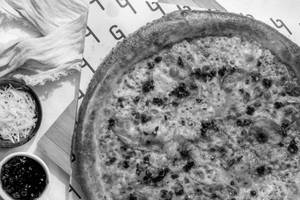Angry Four Cheese Pizza