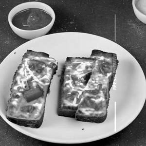 Paneer Masala Cheese Toast