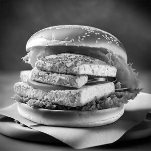 Steak Burger Paneer