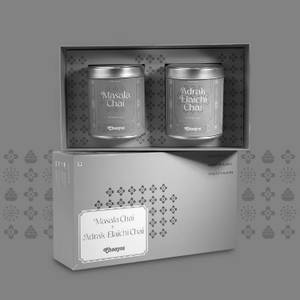 Festive Gift Box of Masala and Adrak Elaichi Chai