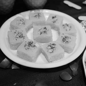 Khoya Badam Burfi