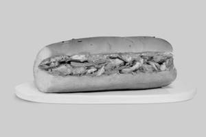 Italian Grilled Chicken Baguette Sandwich