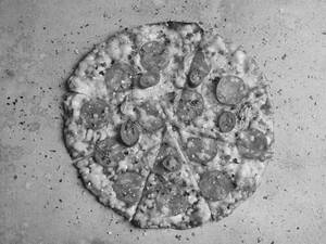 Pork Pepperoni Pizza (10 Inches)