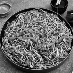 Veg Manchurian Noodles