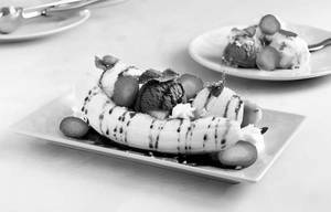 Amarican Banana Splite Sundae