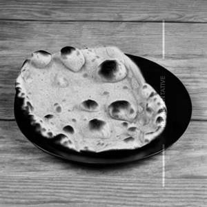 Tandoori roti plain [half]