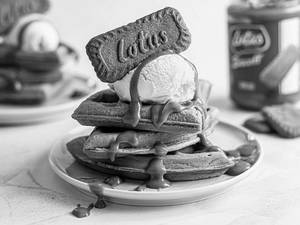 Lotus Biscoff Waffle