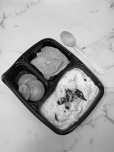 Curd Rice + Papad