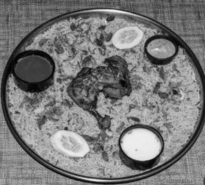 Chicken Mandi Biryani-Half