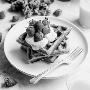 Strawberry Waffle