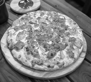 Capsicum And Chicken Tikka Pizza [8 Inches] 