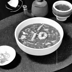 LUNGFUNG cHI&pRAWN sOUP