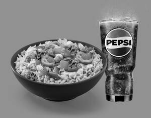 Value Rice Bowl & Pepsi  Non-Veg