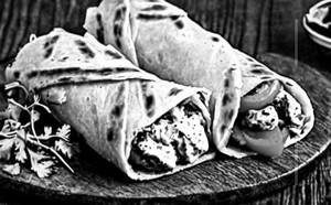 Chicken Tikka Cheese Roll