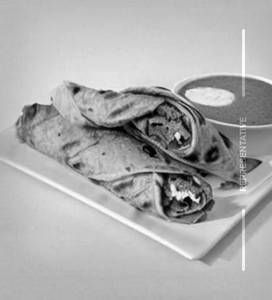 Mutton seekh roll