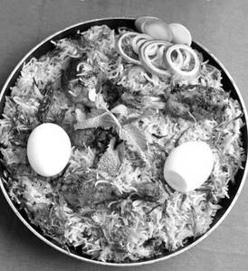 Chicken Biriyani With Egg